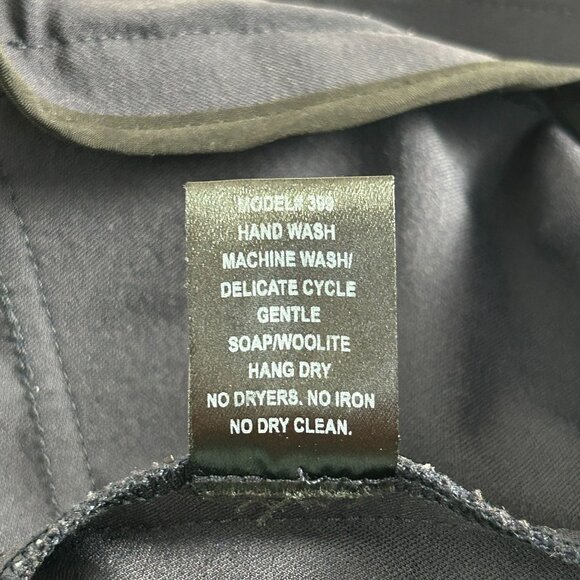 Charles Ancona Womens Equestrian Blazer Jacket Size 10 Navy Blue Italian Fabric - Picture 6 of 15